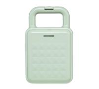 Toastie Maker elettrico Fit Grill Sandwich Maker per la casa, 650 W, sano e multifunzionale, per la colazione/tostapane a pressione, piastra elettrica antiaderente (verde A)