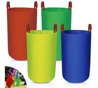 TOATELU 4 Pezzi Sacchi da Gioco Del Salto, Sacchi di Patate Da Corsa Borse Per Tutte Le Età Bambini & Famiglia, Giochi di Attività Esterna, Borse da Gara Di Salto Per Complea