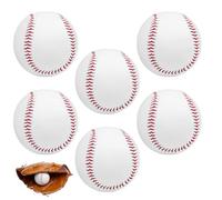 TOATELU 6 palline da baseball cucite a mano, da 9 pollici, da baseball professionali da 9 pollici, per adulti e ragazzi