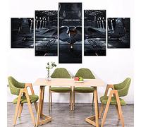 Toaueng Poster E Stampe 5 Pezzi Di Tela Videogiochi Di Star Citizen 150×80Cm Senza Cornice 5 Quadri Su Tela Wall Art Cinque Parti Pannello Dipinto Murale Hd Poster Modern Modular Picture