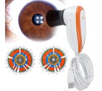 ToayNia Analizzatore Dell'iride USB da 5,0 MP, Telecamera per Iridologia, con Software PRO Iris, Analizzatore Dell'iride ...