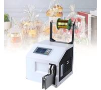 ToayNia Macchina per la Chiusura di Sacchetti Semi-manuali elettrica, Macchina per Legare Sacchetti Commerciali, legacci Metallici, Fascette di sigillatura con Filo Dorato Singletying