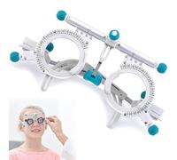 ToayNia Montatura per Lenti di Prova per Optometria Ottica, Montatura per Lenti di Optometria Oculare, Montatura per Prova Ottica Universale Regolabile PD 48mm~80mm