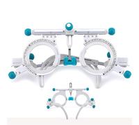 ToayNia Montatura per Lenti per Optometria, Montatura per Prova Ottica Universale Regolabile, Apparecchiatura per Test della Vista, Montatura per Lenti per Prova Ottica Optometriche