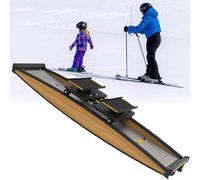 ToayNia Ski Machine, simulatore di Allenamento Sci per Gambe, Macchina per Allenamento Equilibrio Corpo, Attrezzatura Fitness Aerobica Indoor simulatore di Sci per Allenamento Vita
