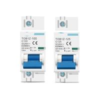 TOB1Z-125 1P 80A 100A 125A DC MCB 250V Interruttore automatico 1 pz(100A)