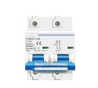 TOB1Z-125/80/100 2P DC MCB 600V 125A 100A 80A Interruttore automatico 1 pz(125A)