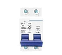 TOB1Z-63 2P DC MCB 6KA 440V Mini interruttore automatico 3A 6A 10A 16A 20A 25A 32A 40A 50A 63A 1 pz(25A)