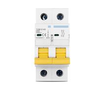 TOB1Z-63 Interruttore automatico 2P DC 600V Interruttore automatico Curva C Unipolare Fusibile a corrente continua for fotovoltaico 1 pezzo(2P 10A)