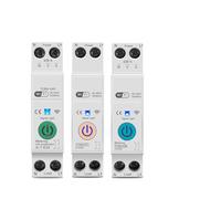 TOB9-63M 63A 1P+N Smart Switch Meter Metering Monitoring Circuit Breaker Timer Relay MQXFCZUX(TOB9-63/M Metering,25A)