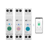 TOB9-VAP 63A 1P+N WIFI Smart Switch Contatore di Energia Kwh Monitoraggio Interruttore Automatico Timer Relè MCB TUYA smartlife(16A)