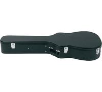 TOBAGO Custodia standard per chitarra acustica, Jumbo, nero, pelle sintetica