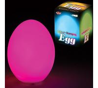 Tobar - 10112 - Luce notturna a uovo che cambia colore, bianco