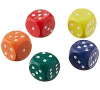 Tobar Dadi in Legno (Set da 5 Pezzi)