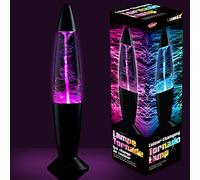 Tobar Lampada a LED Tornado nero, con cambio colore, altezza circa 35 cm, funzionamento a batteria, decorazione per la vostra casa