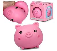 Tobar- Pig SQUISHKINS Maialino, Colore Misto, 37047