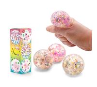 Tobar SCRUNCHEMS - Pallina antistress per feste, confezione da 3