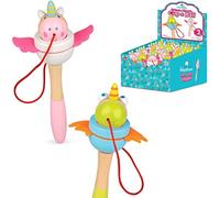 Tobar Tazza in Legno e Palla Giocattolo in Unicorno o Drago - 1 Disegno inviato a Caso