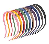 TOBATOBA Fasce per occhiali da sole, 10 pezzi, fascia per occhiali da sole per donne e ragazze, senza mal di testa, flessibile, comode fasce antiscivolo, quadrate in plastica opaca, senza pressione