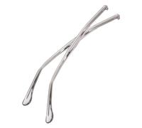 TOBBOMEY 1 Paio Di Aste In Metallo Trasparenti Per Montature Di Occhiali, Montature Per Occhiali, Gambe Per Occhiali, Accessori Per Occhiali Di Ricambio, Coppia Universale Trasparente