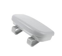 TOBBOMEY 1 PC Contenitore per Visiera Auto Portaocchiali Installazione senza Viti Doppia Fibbia Appendini Appendiabiti Ombra Porta Occhiali