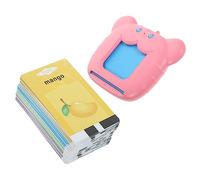 TOBBOMEY 1 Set Di Macchine Per L'Apprendimento Delle Carte, Accessori Per Bambini, Giocattoli Per Logopedia, Giocattoli Per La Parola, Giocattolo Portatile Per Bambini, Macchina Educativa