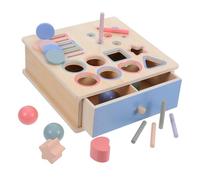 TOBBOMEY 1 Set elementi costitutivi della prima educazione kit di costruzione per Costruire un blocco giocattolo giocattoli montessori per costruire giocattoli di legno