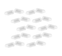 TOBBOMEY 10 Paia Naselli Per Occhiali Protezioni Auricolari Per Occhiali Nastro Per La Bocca Strisce Nasali Dispositivi Cordino Per Occhiali Tappi Per Il Naso Pinze Ottico® Gel Di Silice