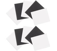 TOBBOMEY 10 pezzi Guarnizioni Autoadesive per Angoli Porte e Finestre Strisce in Spugna per Telai Impermeabili e Polvere Facili da Tagliare e Installare Sigillanti per Interni ed Esterni