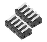 TOBBOMEY 10 Pezzi Micro Ac 125V 5A Microinterruttori Microinterruttore Microinterruttore Con Leva Micro On Off Nc No