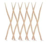 TOBBOMEY 10 Pezzi Serpenti Ingannevoli in Legno Snodati 30 CM Giocattoli Realistici per Decorazioni Halloween e Feste a Tema Rettili Accessori Scherzi e Riunioni Divertenti