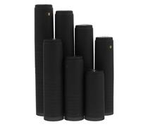 TOBBOMEY 100 Pezzi Capsule Sigillanti per Vino in PVC Nero Pellicola Termoretraibile per Bottiglie da 30Mm X 60Mm Coperture Superiori Opache per Vinificazione e Conservazione Domestica