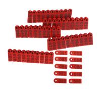 TOBBOMEY 100 pezzi Etichette Auricolari in Plastica per Bestiame con Numeri Incisi Resistenti alle Intemperie per Pecore, Bovini e Altri Animali da Fattoria Alta Visibilità e Durata