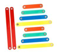 TOBBOMEY 10pezzi Geometriche Magnetiche Per Per Sviluppare Competenze Matematiche e Creatività Scuola e Interattivo