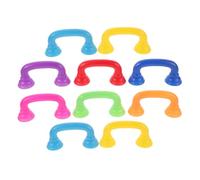 TOBBOMEY 10pezzi Telefono Giocattolo in Plastica Per Ragazzo Strumento Pratica Pronuncia e Feedback Uditivo Telefono Da Esterno Per Casa Asilo e Sviluppo Del Linguaggio Dei Ragazzo