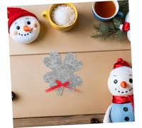 TOBBOMEY 12 Pezzi Portafogli Quattro Foglie in Robusto Carte e Clip Soldi Riutilizzabili per Natale Regalo Festivo Rosso Verde Grigio per Organizzare Contanti e Documenti