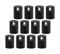 TOBBOMEY 12 Pezzi Tappi per Pali Trampolino in Plastica Resistente AI Raggi UV Coperture Protettive estremità per Aste Trampolino da Esterno Facili da Installare Impermeabili e Sicuri