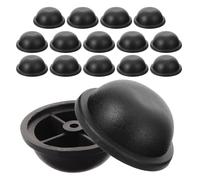 TOBBOMEY 16 Piedini per Bagagli in Plastica Resistenti All’Abrasioni Perno Inferiore per Valigia Kit di Sostituzione Supporto Piedino Valigia per Riparazione e Protezione Bagagli in