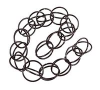 TOBBOMEY 1m Catena per Pioggia in Catene per Grondaia Decorative da Catena per Drenaggio Acqua Piovana per Tetti di Ville Resistenti alla Corrosione Forme Diverse per Decorare La Tua Casa