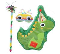 TOBBOMEY 1set Di Compleanno Forma Di Dinosauro Decorazione Per Feste Con Accessori Gioco Divertente Per Compleanni e Shower Da Dinosauro