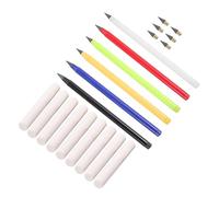 TOBBOMEY 1set Matite Eterni Senza Affilatura Matite Inchiostro Zero Per Disegno e Scrittura Confortevole Manico Con Ricambi Inclusi Strumento Pratico Per Studenti e Artisti