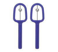 TOBBOMEY 2 Pezzi Allenatore Muscolare Orale: Esercitatore Muscolare Della Lingua - Strumento per Terapia Alimentare a Forma di U - Strumenti per Parlare - Dispositivo di Allenamento Della Parola per