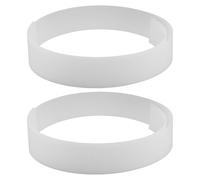 TOBBOMEY 2 pezzi di pellicola diffusore di luce ottica - Pannello di copertura per strisce LED, pannello diffusore di luce soffusa per progetti di illuminazione fai da te 48x1,57x0,04 pollici