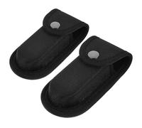 TOBBOMEY 2 pezzi in Nylon Porta Utensili Tascabile con Anello per Cintura Custodia Resistente ad Acqua e Olio per Coltellini Pieghevoli e Attrezzi Utili