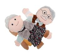 TOBBOMEY 2 Pezzi Marionette Mano Educative Interattivo per Puppets Lifelike per Attività Immaginative e Ruolo per Sviluppare Competenze Comunicative e Rafforzare Genitore