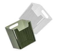 TOBBOMEY 2 pezzi Organizer da Parete in Plastica Trasparente Portaoggetti Multifunzione per Bagno e Cucina Resistente e Compatto con Supporto per Spazzolini e Accessori Facile da Montare e