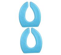 TOBBOMEY 2 Pezzi Tampone Per Sedile Wc Autoadesivo Piedistallo Pan Pad Universale Cuscino Per Sedile Wc Comodo Per Luso