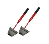 TOBBOMEY 2 Pezzi Zappette Portatili per Giardinaggio Utensili per Diserbo e Allentamento Antiscivolo Pratiche per Orticoltura