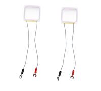 TOBBOMEY 2 set Bobina quadrata in rame per esperimenti di fisica elettromagnetica strumento didattico per studenti materiale laboratorio fisica attrezzatura per metodologie Colore Casuale