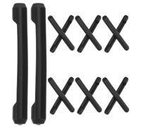 TOBBOMEY 20 Paia Parti Delle Aste Degli Occhiali Ossalti Degli Occhiali Coperture Di Tempio Parti Di Sostituzione Degli Da Sole Maniche Di Punta Del Tempio Black